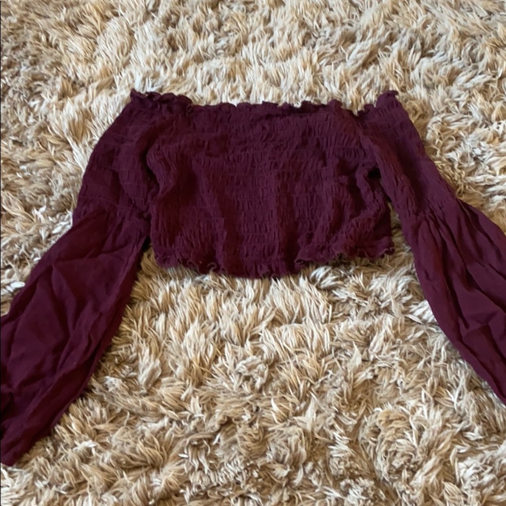 LA hearts pacsun off the shoulder top